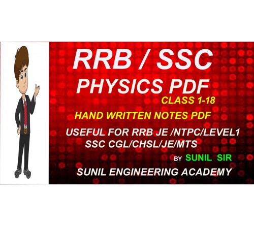 RRB NTPC/ Group D /SSC exams - PHYSICS PDF
